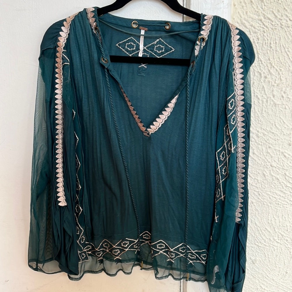 Free People Boho Top